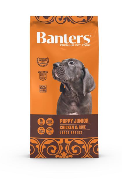 Banters Puppy Junior Large Frango & Arroz